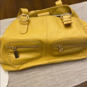 Sigred Olson awesome yellow purse, used once!